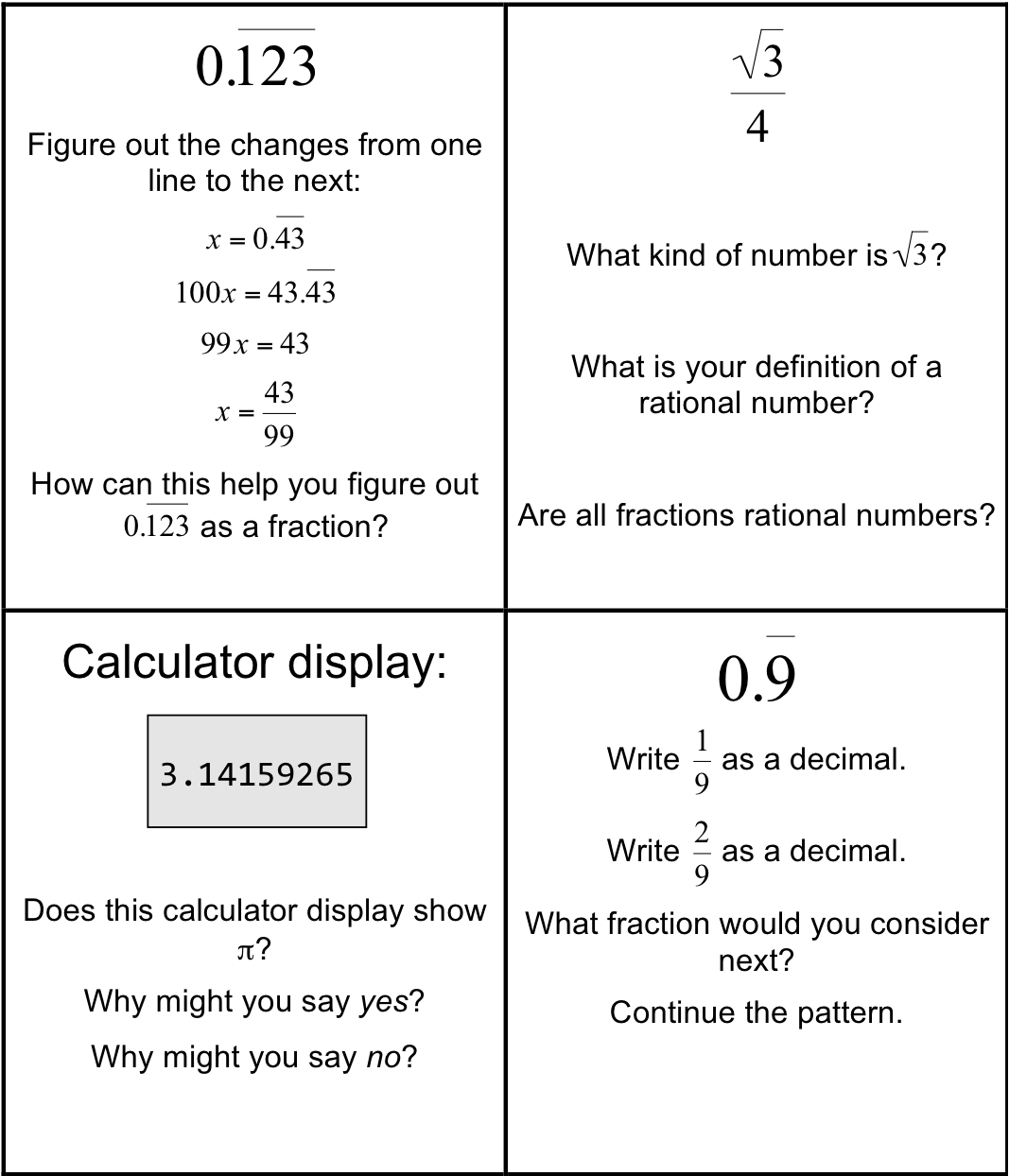 What is the difference between rational and irrational decisions?